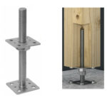 24mm Bar Height Adjustable pergola post support