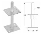 adjustable post support