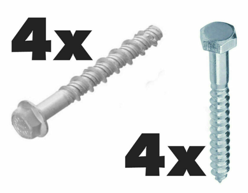 one set of post support fixings