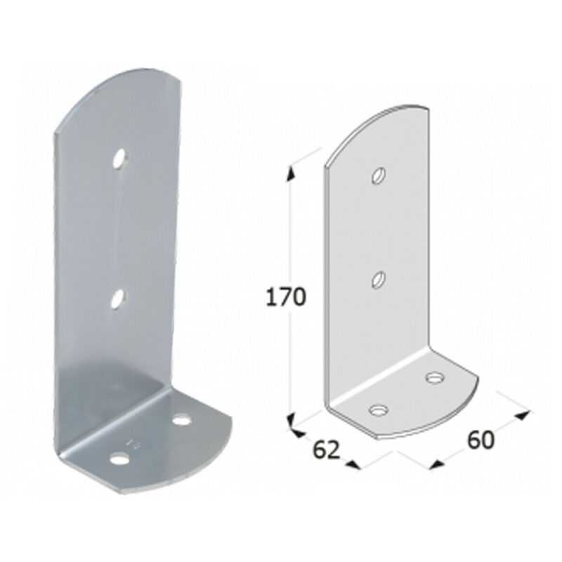 angle bracket post support