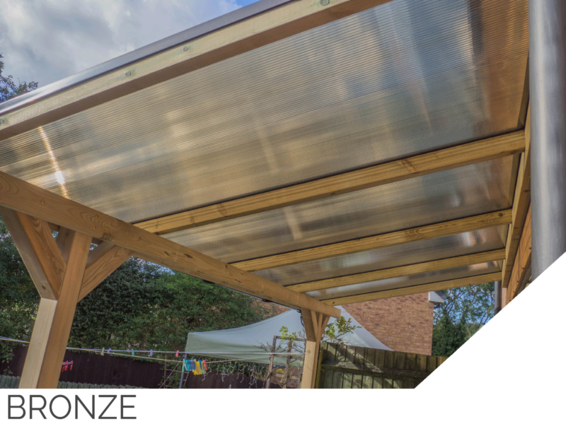 Bronze Polycarbonate roofing sheets