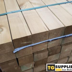 75mm x 100mm Structural Graded C24 Treated Carcassing Timber (4'' x 3'')
