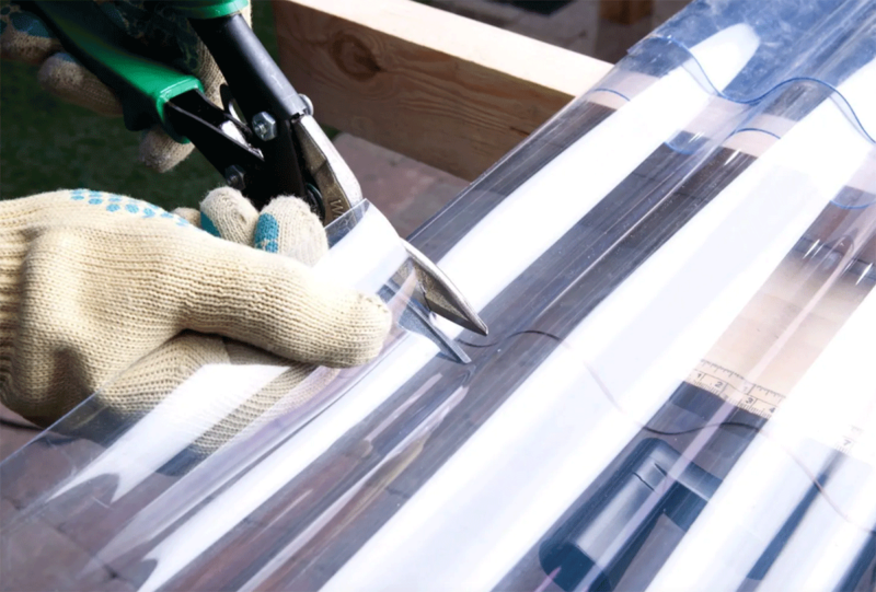 clear corrugated sheets