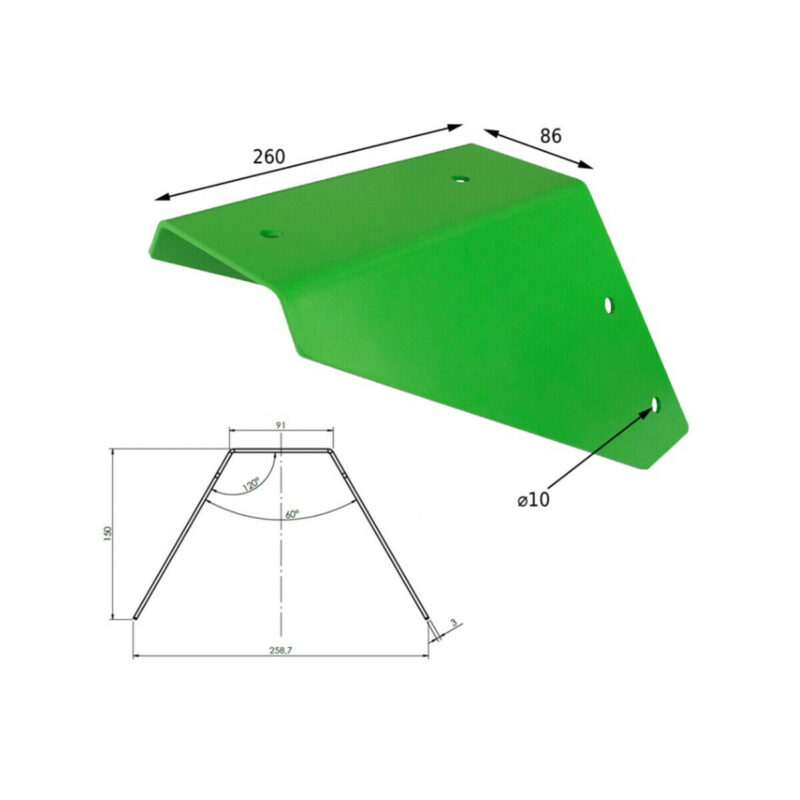 garden swing connector bracket