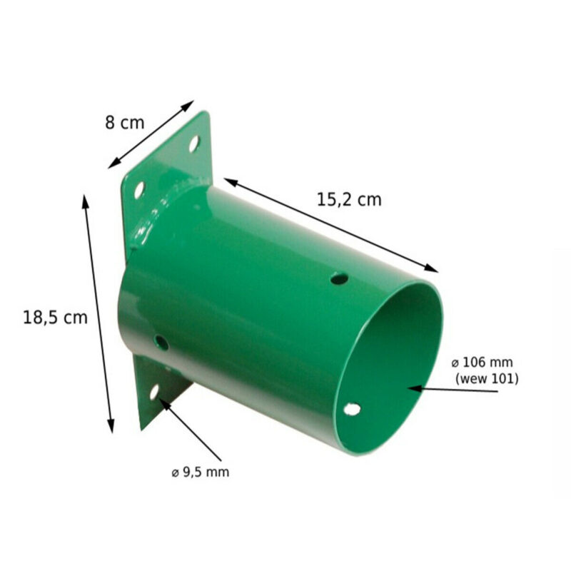 100mm round wall bracket climbing frames