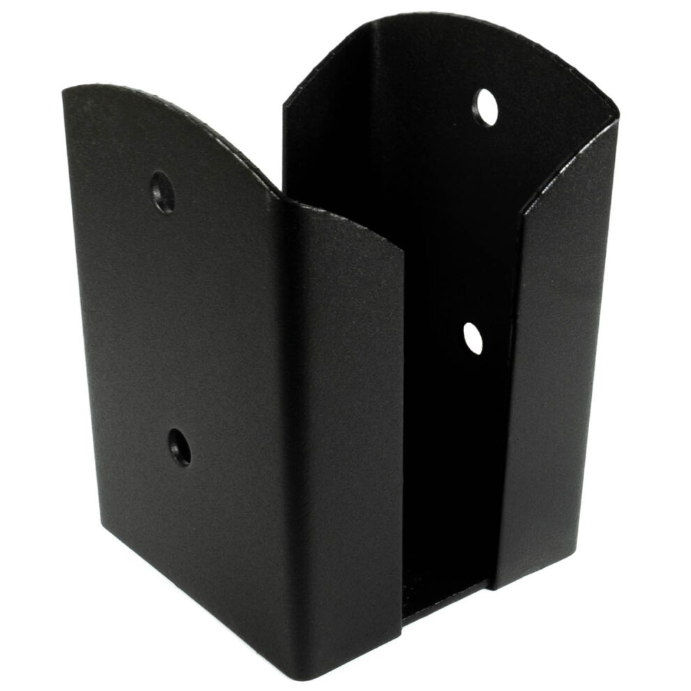 Heavy Duty 2mm Thick Black Concealed Joist Hanger For Gazebo Pergola Or