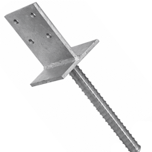 Heavy Duty Hot Dip Galvanised Concrete In Internal Pergola Post Support