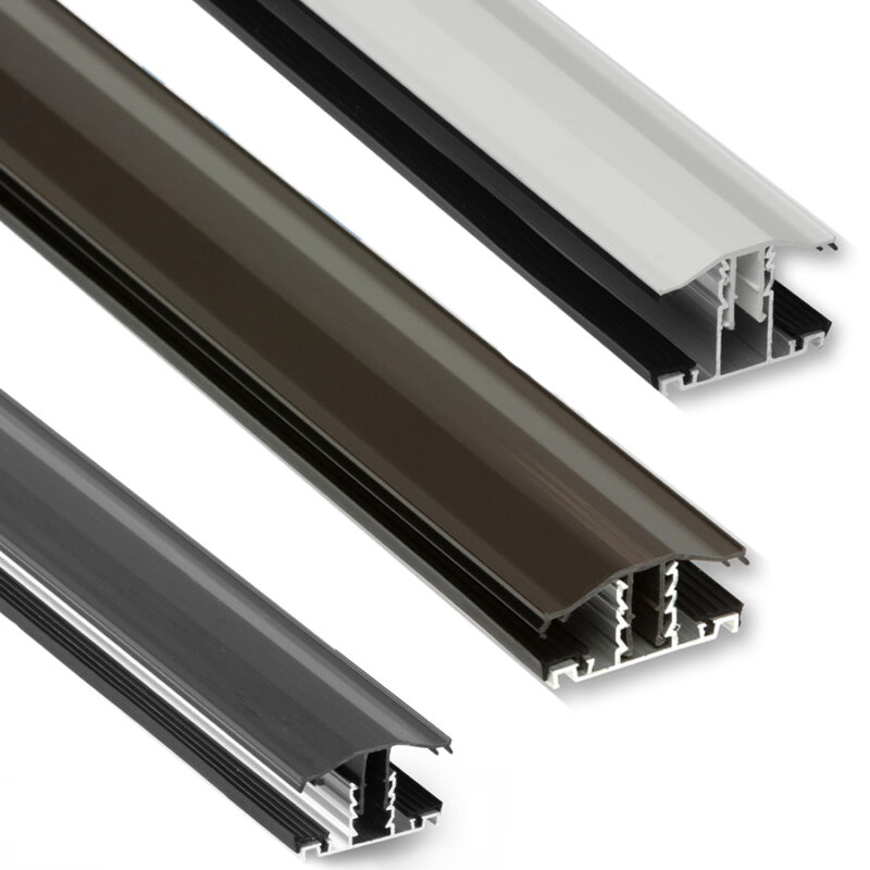 Snap Down Glazing Bars For 10, 16 and 25mm Polycarbonate Roofing Sheets