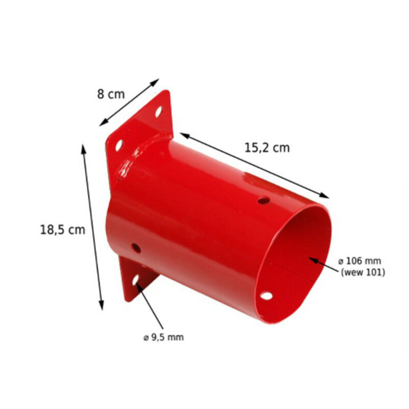 100mm round wall bracket climbing frames