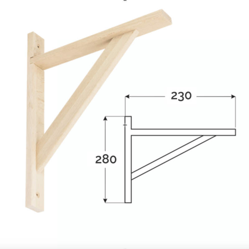 timber shelf support wooden shelf brackets
