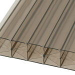 35mm Bronze Multiwall Polycarbonate Roofing Sheets