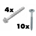 one set of fixings