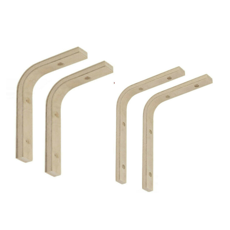 Wooden Plywood Shelf Supports Brackets Beech Timber Shelf Bracket Support Natura