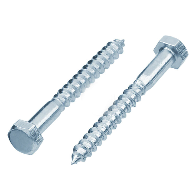 hexagonal coach screws