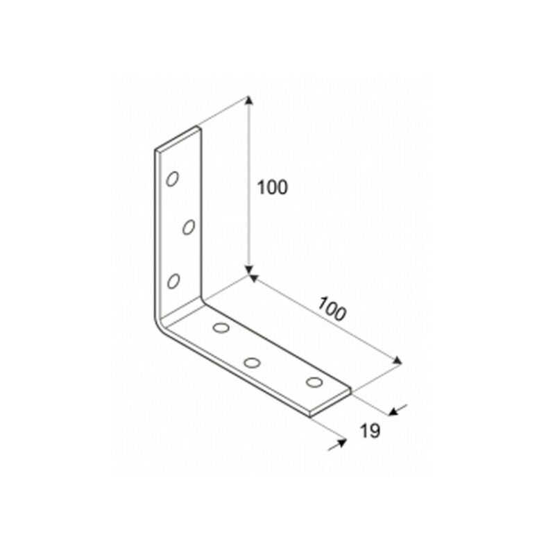 small angle bracket corner brace