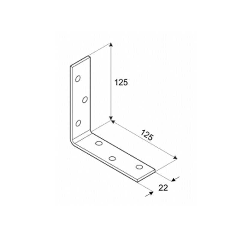 small angle bracket corner brace