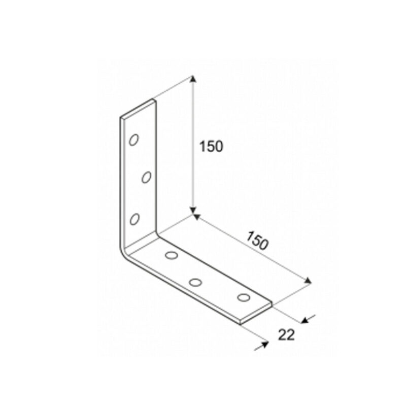 small angle bracket corner brace