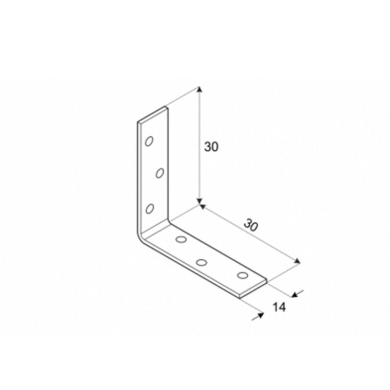 small angle bracket corner brace