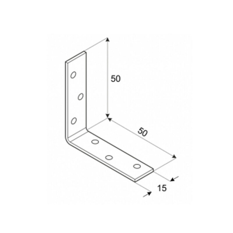 small angle bracket corner brace