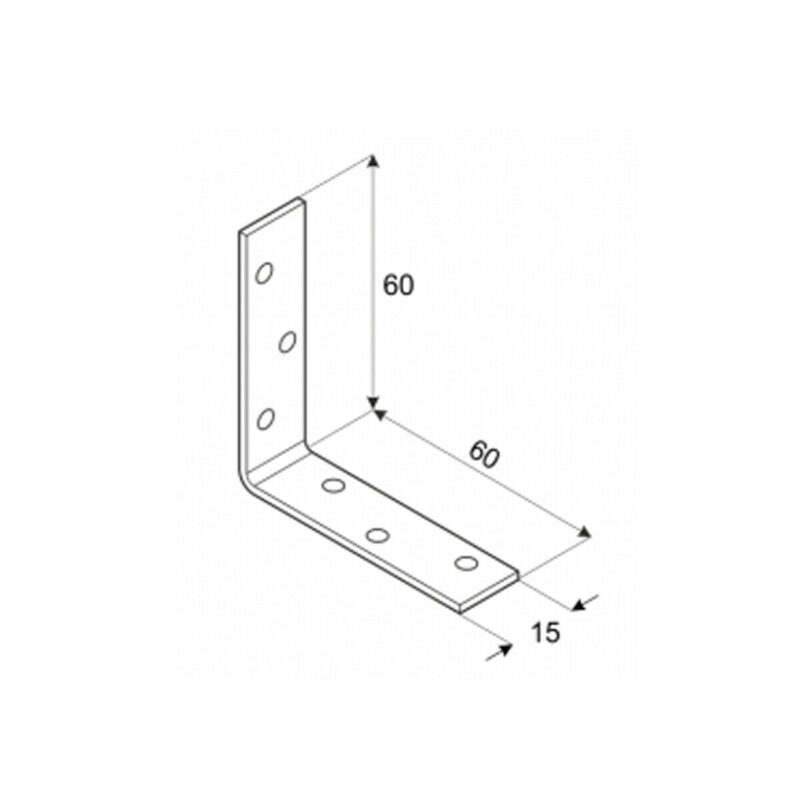 small angle bracket corner brace