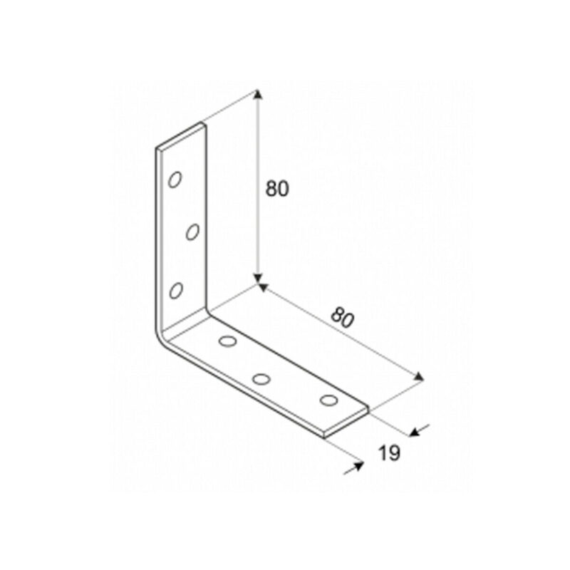 small angle bracket corner brace