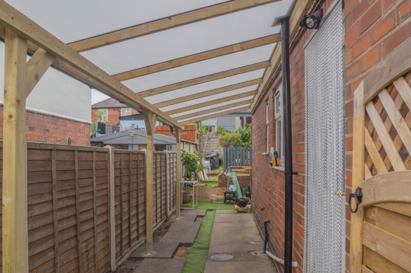 Lean-to Carport Adam Complete Self-Assembly Kit