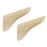 Strong Wooden Timber Shelf Brackets