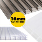 Cut to size 16mm polycarbonate roofing sheets