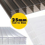 Cut to Size 25mm Polycarbonate Roofing Sheets