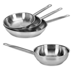 Stainless Steel 21/0 Cookware Set