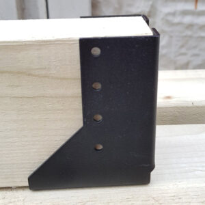 High Quality Black Concealed Timber Joist Hanger for Gazebo Pergola or Carport