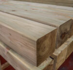 Smooth Planed Treated Timber Pergola Post (5" x 5")