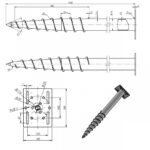 Long Heavy Duty Ground Screw