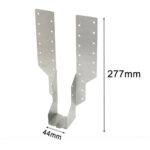 44mm Galvanised Jiffy Joist Hanger Medium Leg 