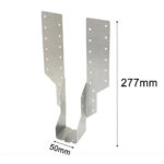 50mm Galvanised Jiffy Joist Hanger Medium Leg 