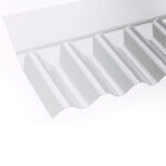 Wall Flashing For Use With 3" ASB Corrugated PVC Sheet