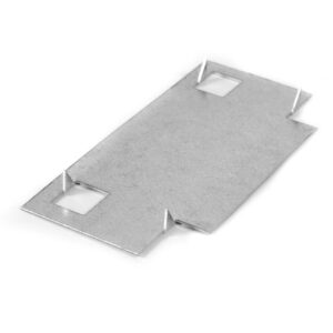 Galvanised Metal Safe Plate