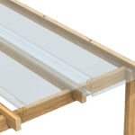 High Impact Glass Like Polycarbonate Roofing Sheets 