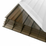 25mm Bronze Polycarbonate Roofing Sheet Panel