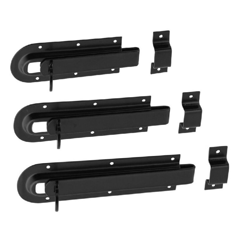 Black Door Bolt Gate Latch Gate Bolt Gate Catch