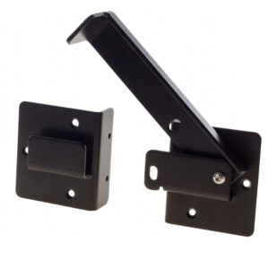 Heavy Duty Black Gate Bolt Latch Lock Gate Catch for Wooden & Metal Gates