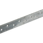 Galvanised 4mm Heavy Duty Restraint Strap Straight