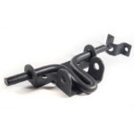 Black Heavy Duty Gate Slide Bolt Gate Shed Padbolt