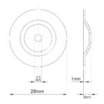 Galvanised Large Head Nail Washer Felt Roofing Sheet Nails