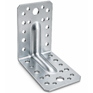 Heavy Duty Galvanised Reinforced Angle Bracket