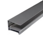 Aluminium End Closure End Section U Profile for 6, 10 & 16mm Roofing Sheets