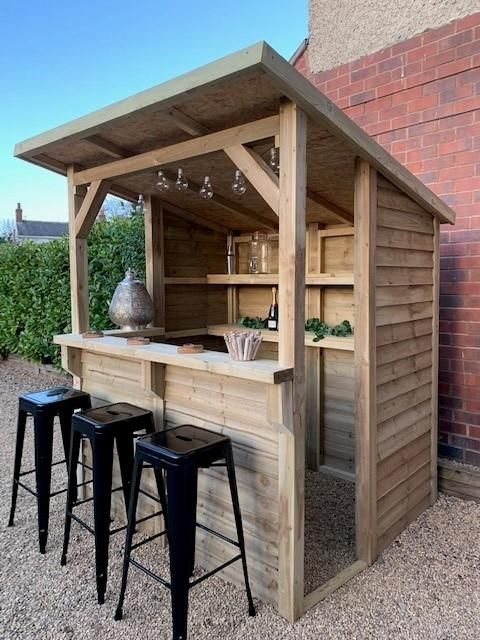 Heavy Duty Treated Timber Garden Bar Flat Pack – TG Supplies – Your #1 ...