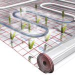 Hotfloor® - Underfloor Aluminium Insulation Vapour Barrier Membrane For Underfloor Heating 1x50m Roll