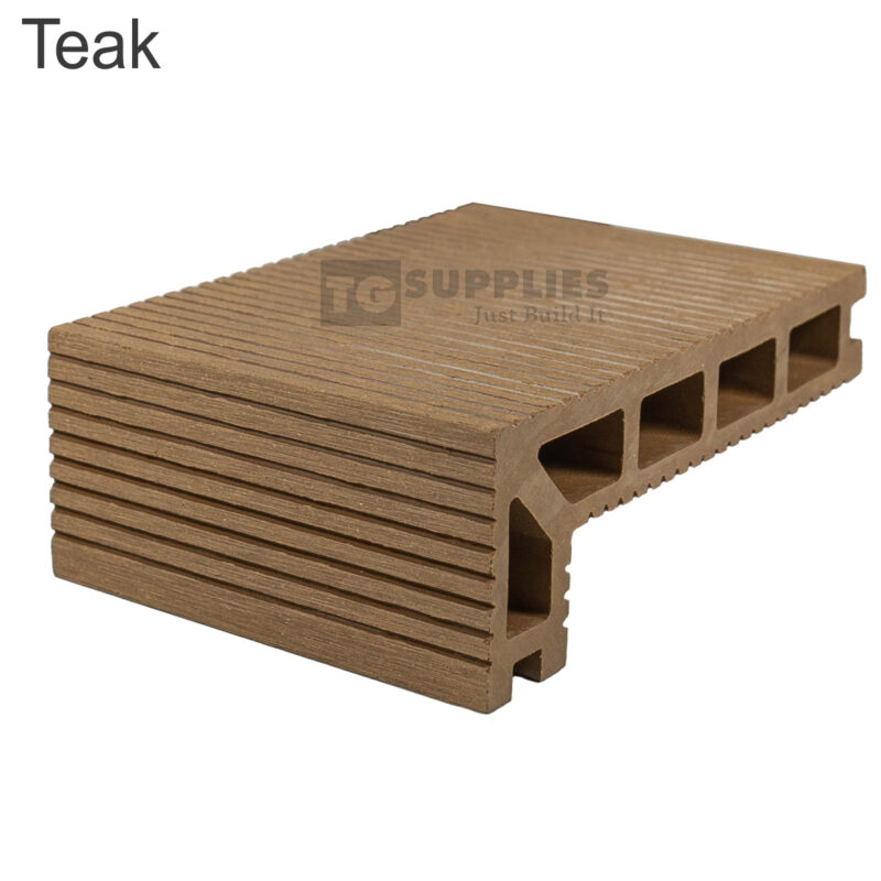Premium TGdeck® Composite Decking Step Board 140x50x25mm