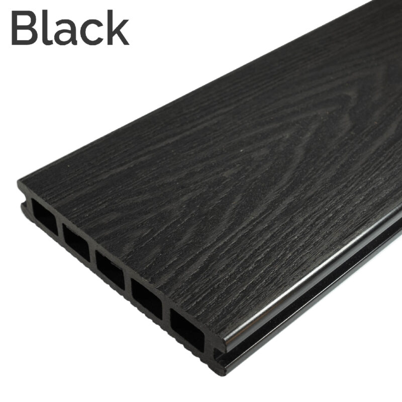 Premium Reversible Woodgrain Composite Decking Boards 148x25mm